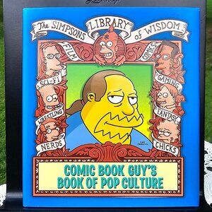 Comic Book Guys Book of Pop Culture Simpsons Library of Wisdom 2005 1st edition